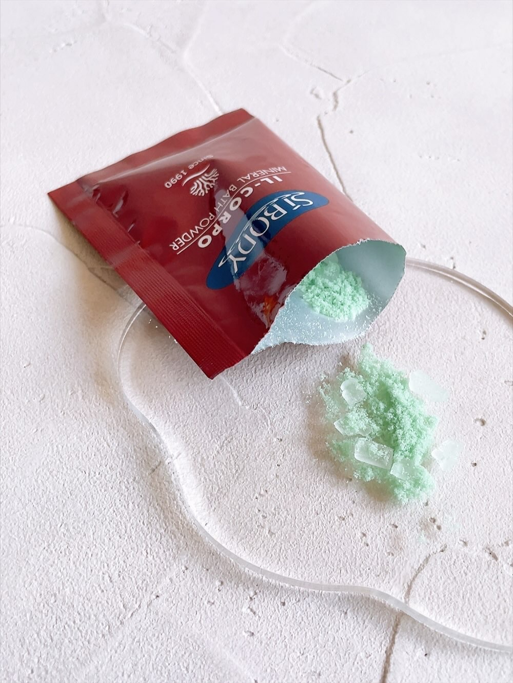 ミネラルバスパウダーオリジナル/イルコルポ/無機塩系入浴剤を使ったクチコミ（2枚目）