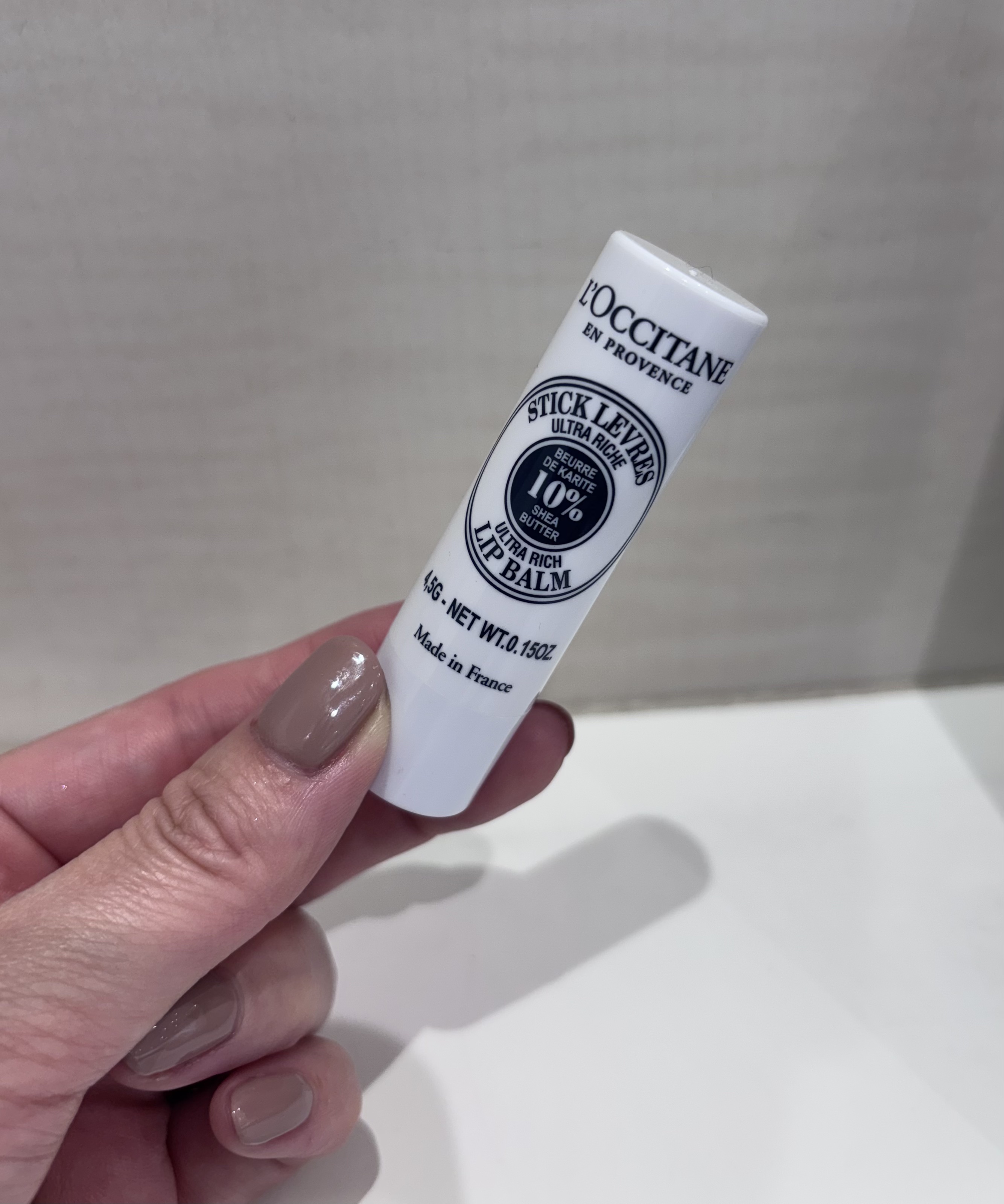 シアリッチリップバーム(スティック)/L'OCCITANE/リップバームを使ったクチコミ（1枚目）