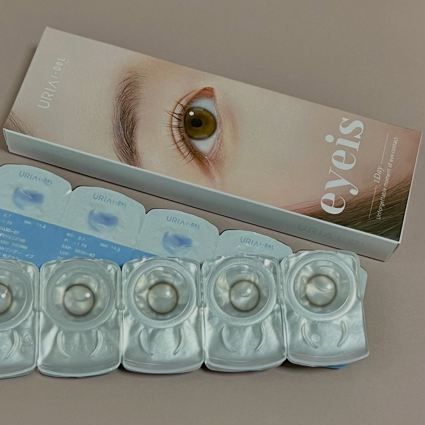 eyeis 1day/URIA i-DOL/ワンデー(1DAY)カラコンを使ったクチコミ(2枚目)