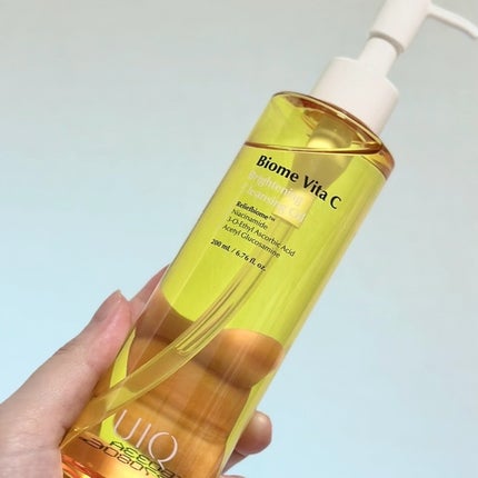 バイオームビタCブライトニングクレンジングオイル/UIQ/オイルクレンジングを使ったクチコミ(1枚目)