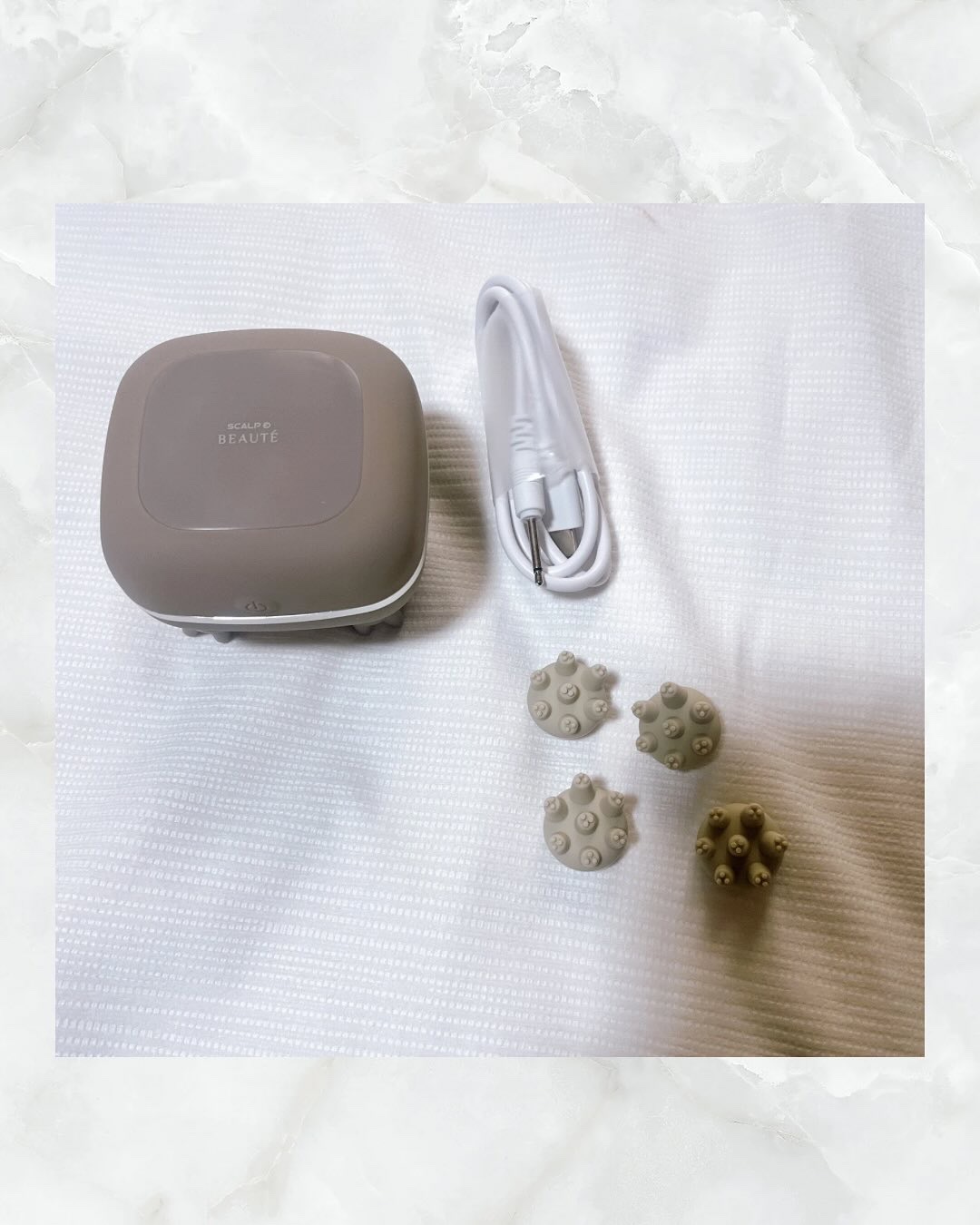 スカルプD ボーテ　ビューティーヘッドスパ/アンファー(スカルプD)/スカルプブラシを使ったクチコミ（2枚目）