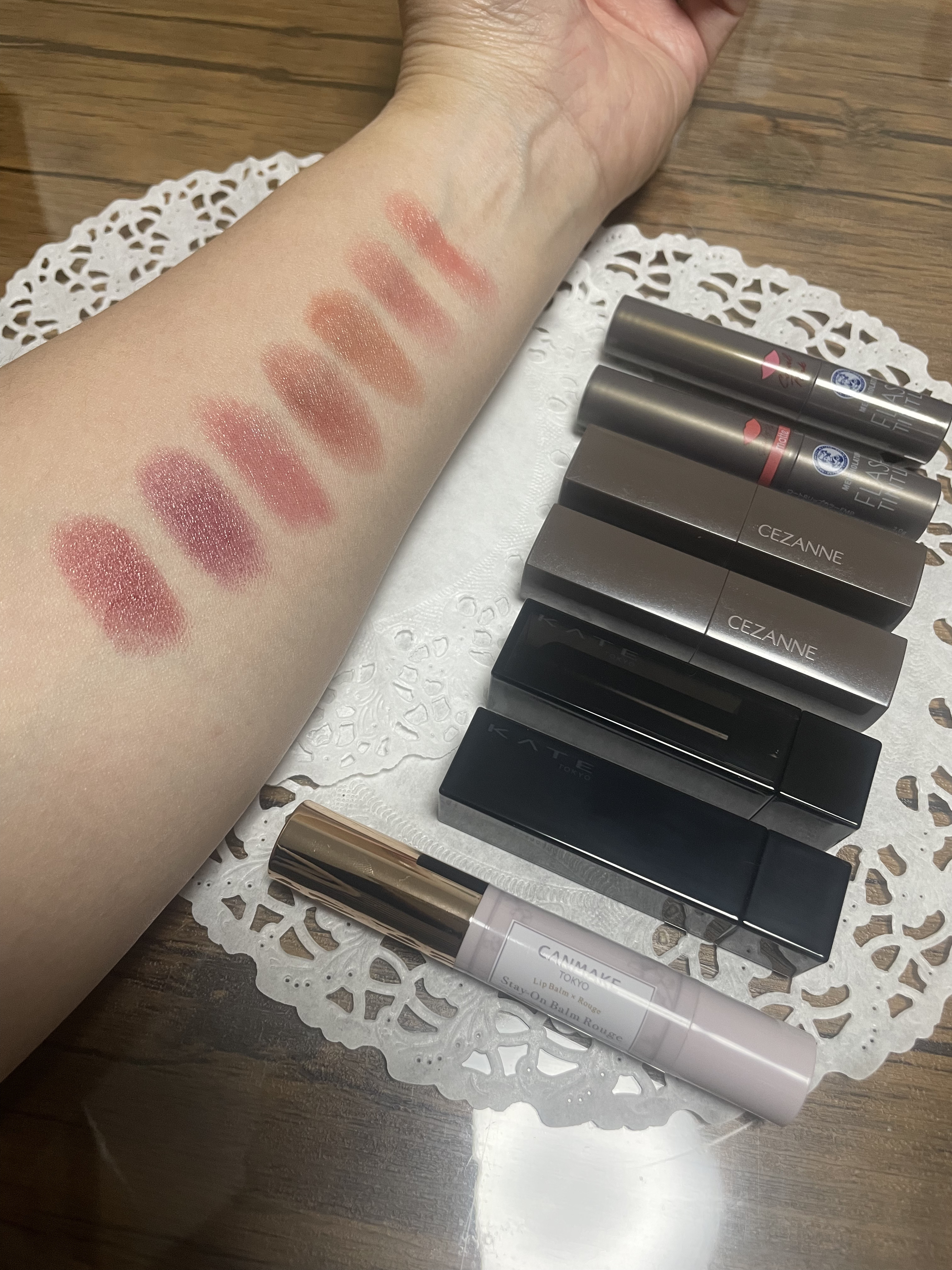 メンソレータム フラッシュティントリップ コーラルピンク/メンソレータム/リップティントを使ったクチコミ（1枚目）