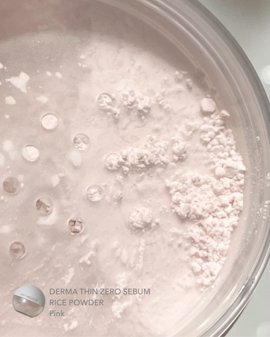 ダーマシンゼロセバムライスパウダー/23years old/ルースパウダーを使ったクチコミ（2枚目）