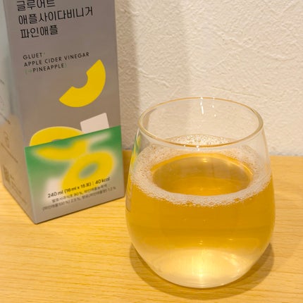 gluet APPLE CIDER VINEGAR/gluet/りんご酢を使ったクチコミ(3枚目)