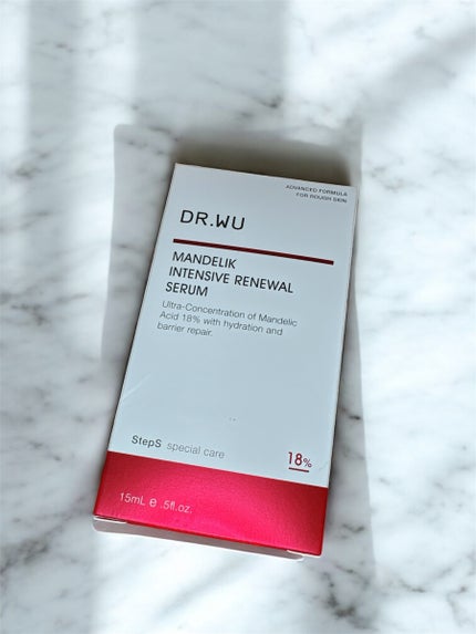 マンデリック インテンシブ 18%セラム 15ml/DR.WU/美容液を使ったクチコミ(2枚目)