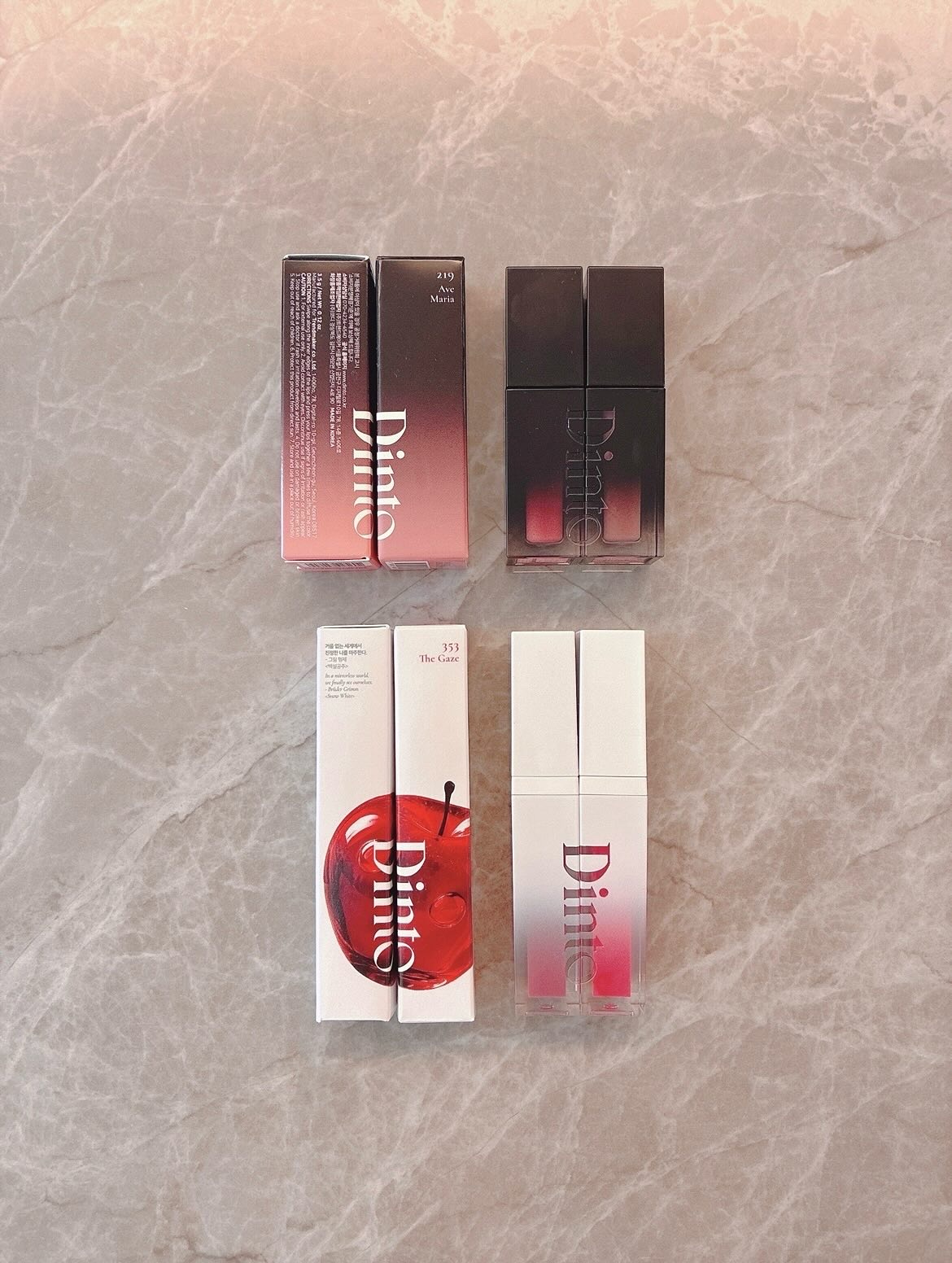 ブラーグロイリップティント/Dinto/リップティントを使ったクチコミ（1枚目）