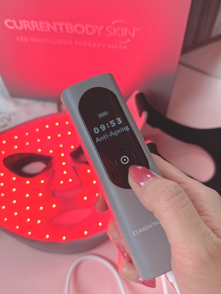 LEDライトセラピーマスク シリーズ2/CurrentBody/美顔器・マッサージを使ったクチコミ(4枚目)