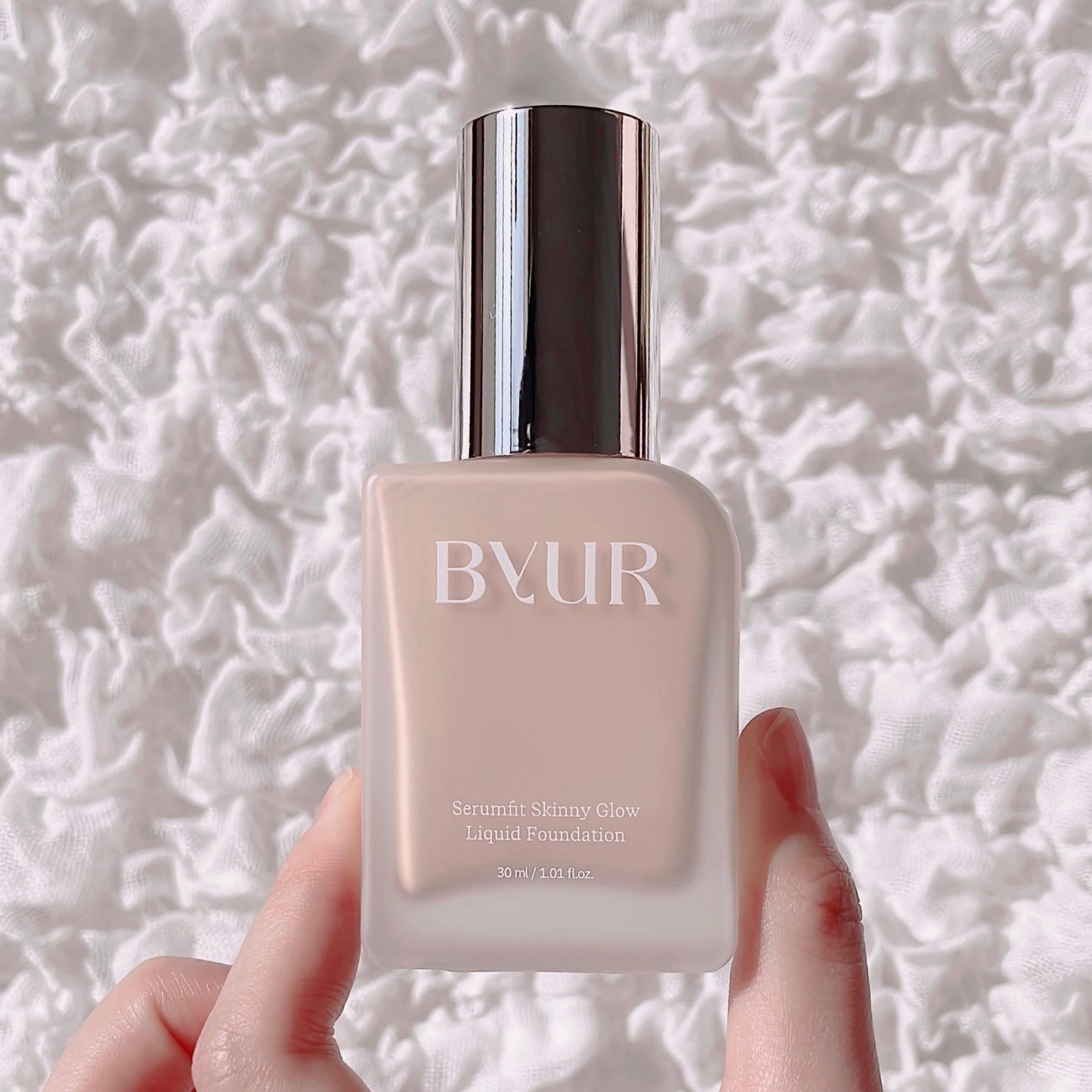 セラムフィット スキニー グローリキッドファンデーション/ByUR/リキッドファンデーションを使ったクチコミ(6枚目)