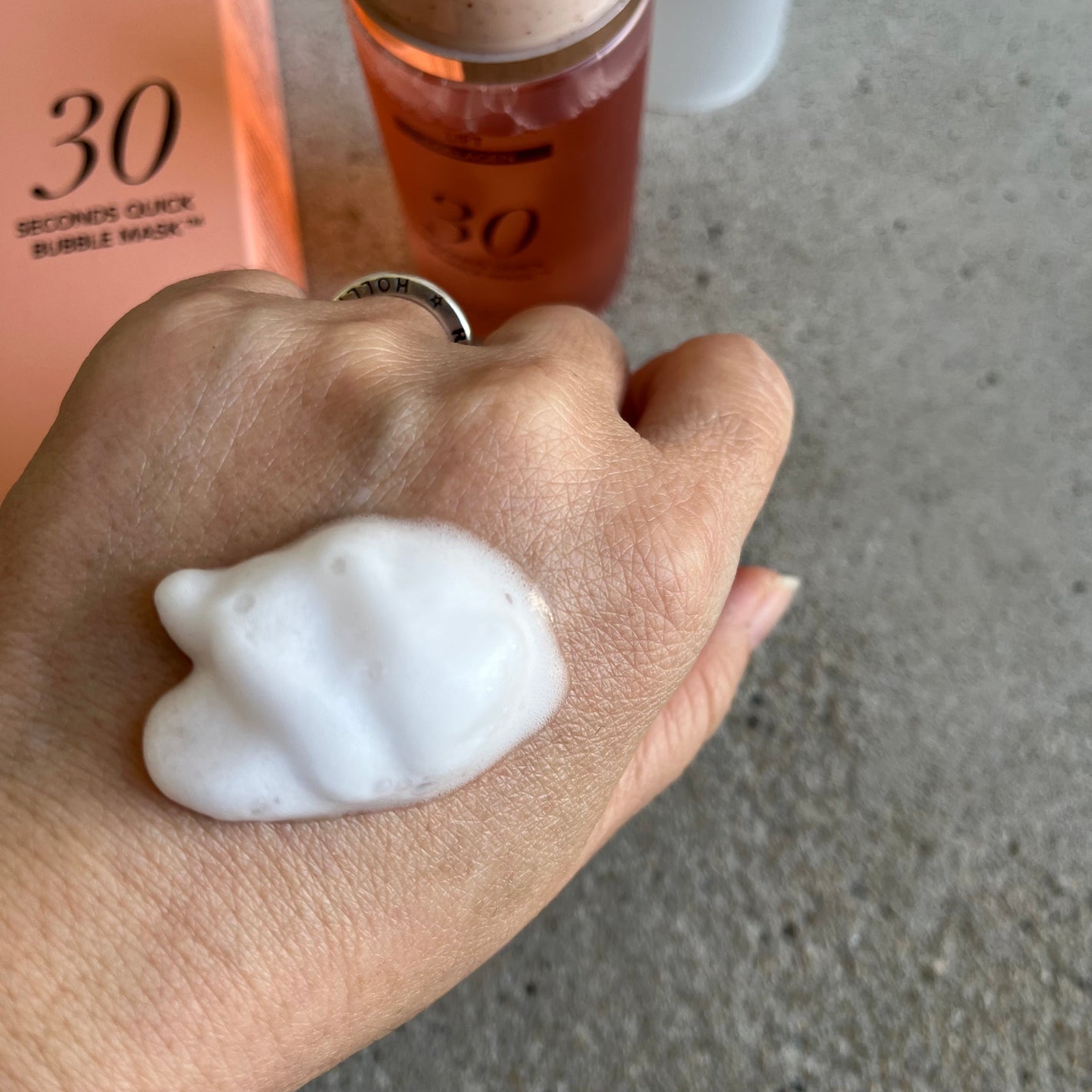 30秒クイックバブルマスク95ml リフト/MENOKIN/シートマスク・パックを使ったクチコミ(2枚目)