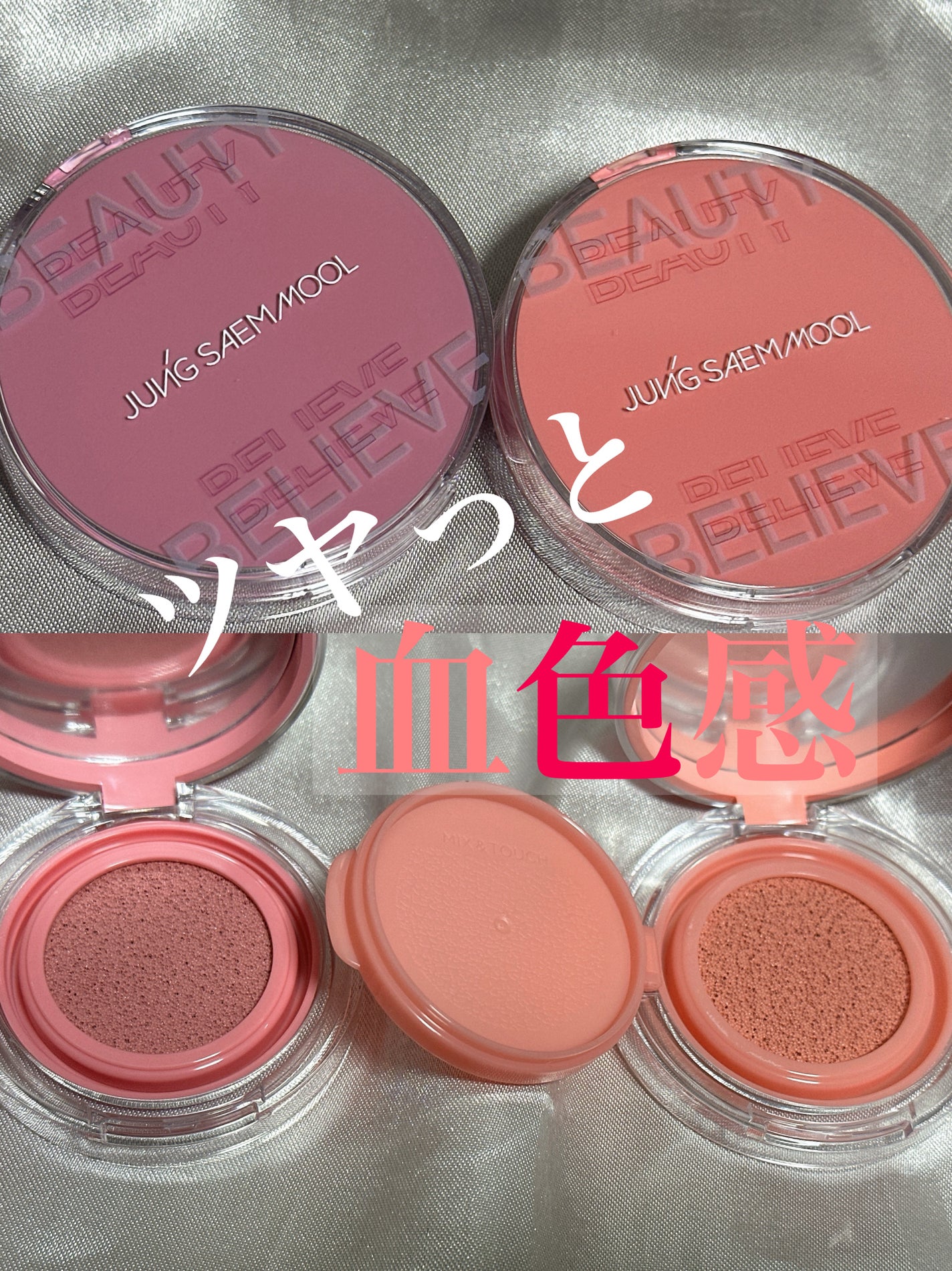 アーティストクッションブラッシュ/JUNG SAEM MOOL/リキッドチークを使ったクチコミ(1枚目)