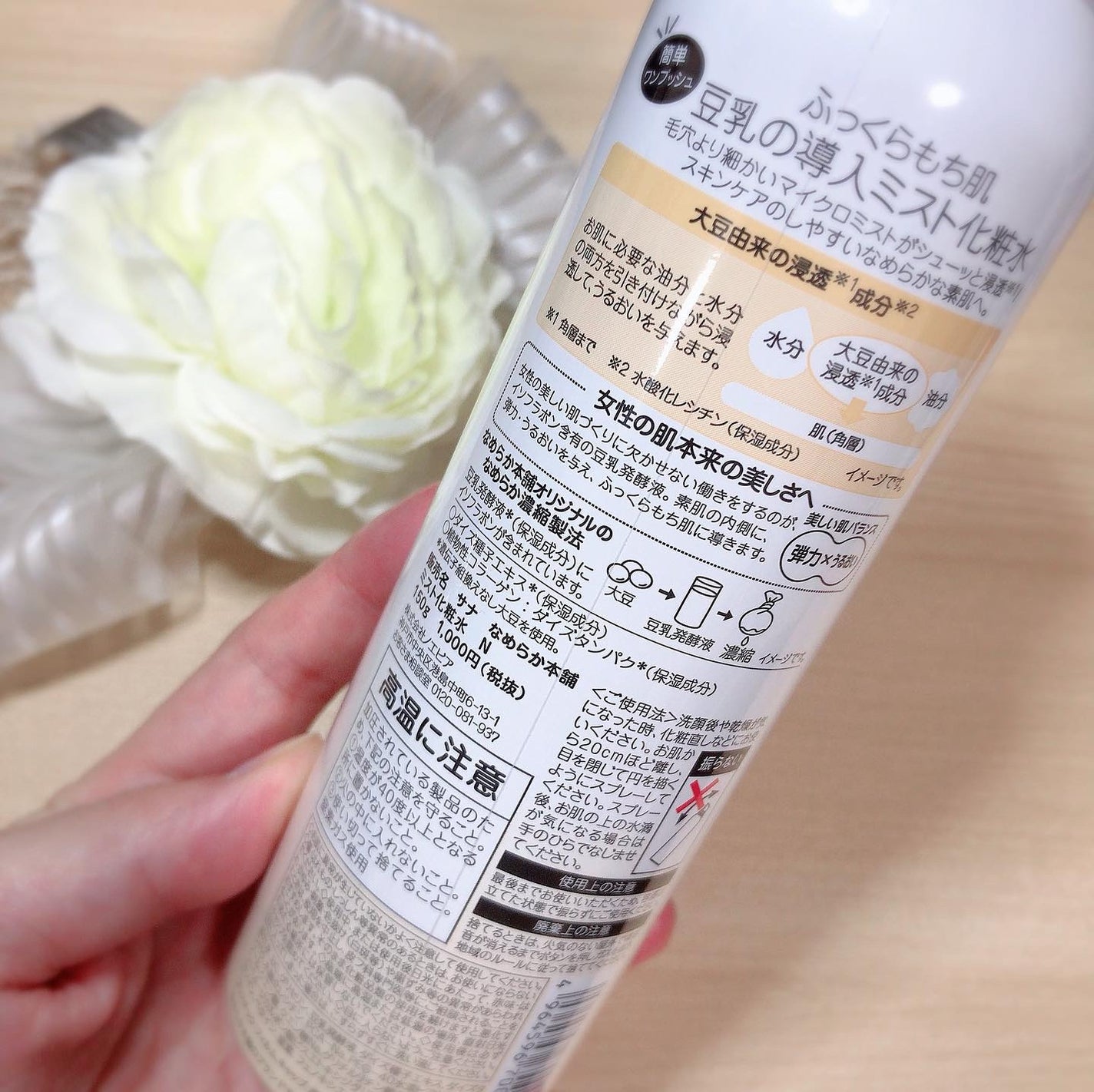 なめらか本舗 マイクロミスト化粧水 NC/なめらか本舗/ミスト状化粧水を使ったクチコミ(2枚目)