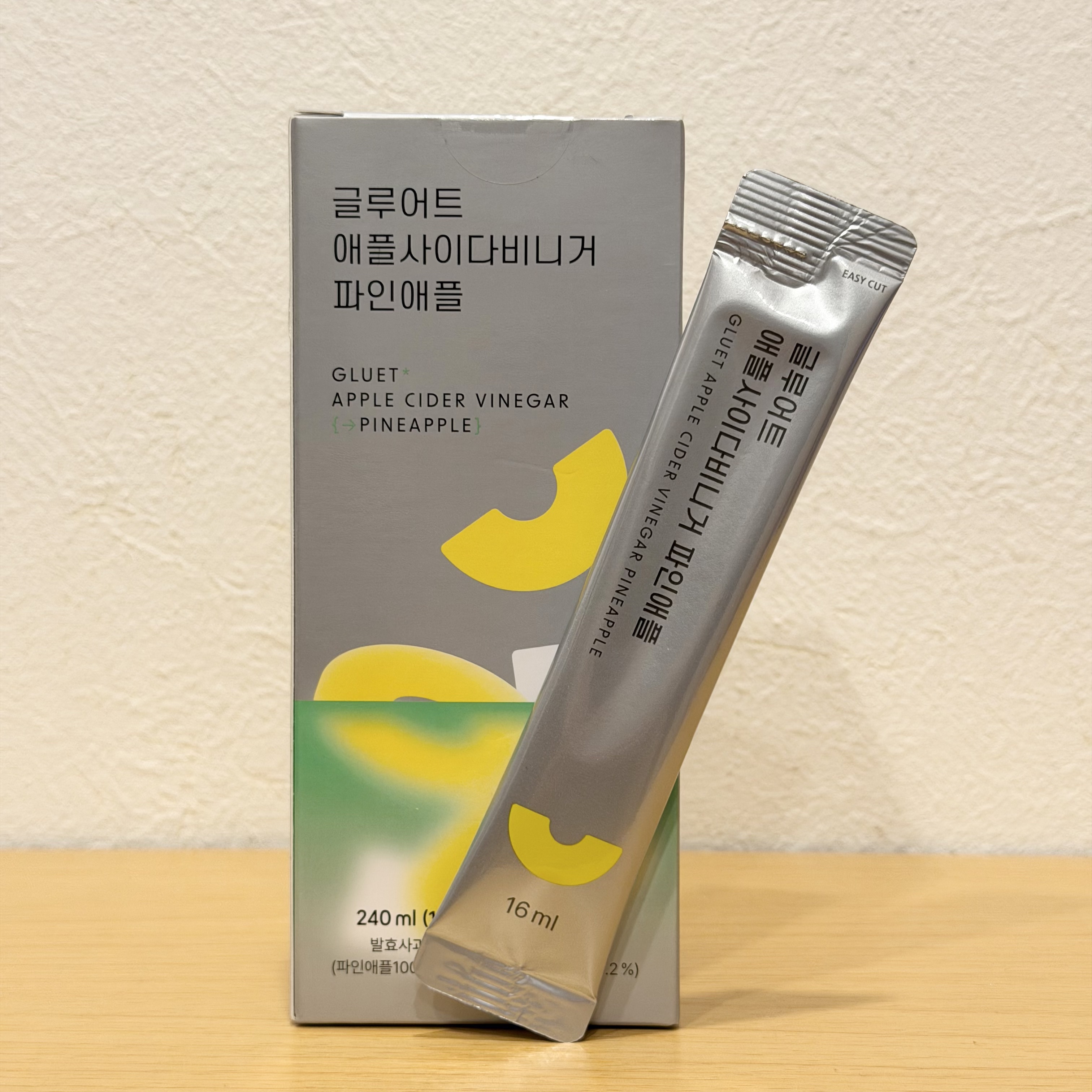 gluet APPLE CIDER VINEGAR/gluet/りんご酢を使ったクチコミ（1枚目）