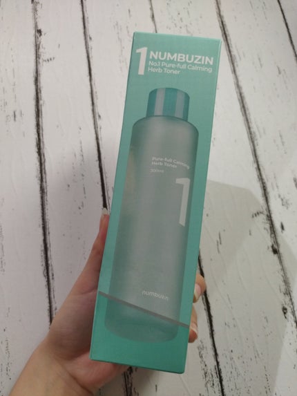 1番 青草たっぷり93%整肌トナー/numbuzin/化粧水を使ったクチコミ(1枚目)