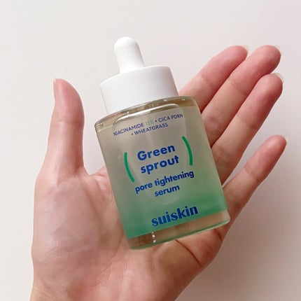 若芽ポアタイトニングセラム/suiskin/美容液を使ったクチコミ(6枚目)