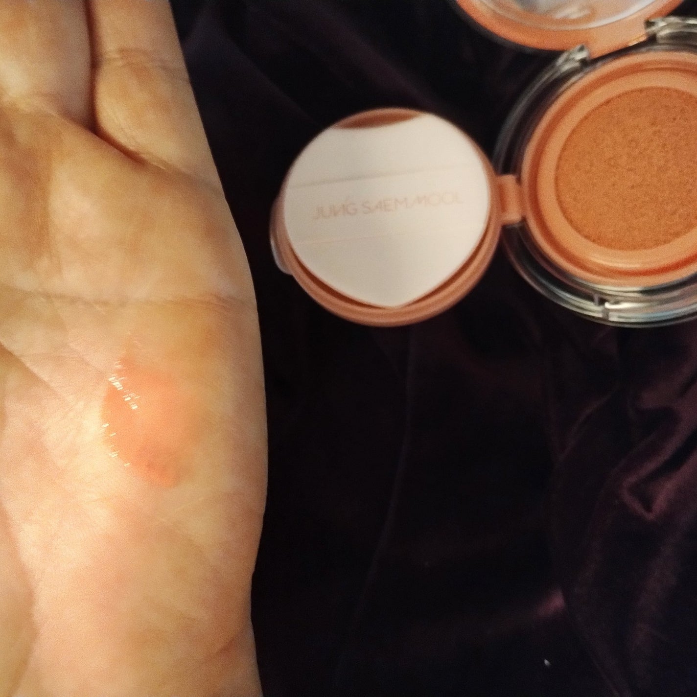 エッセンシャル スキン ヌーダー クッション/JUNG SAEM MOOL/クッションファンデーションを使ったクチコミ(8枚目)