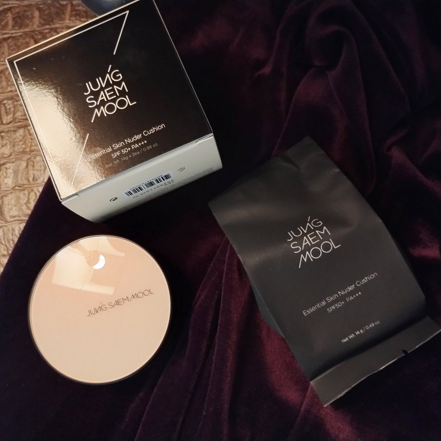 エッセンシャル スキン ヌーダー クッション/JUNG SAEM MOOL/クッションファンデーションを使ったクチコミ(3枚目)