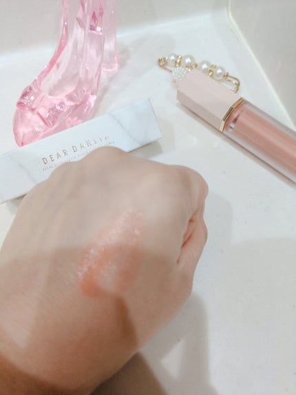 ペタルドロップリキッドブラッシャー/DEAR DAHLIA/リキッドチークを使ったクチコミ(4枚目)