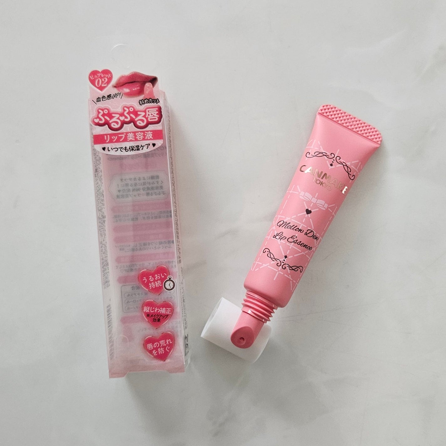 メロウデューリップエッセンス/キャンメイク/リップケアを使ったクチコミ(1枚目)