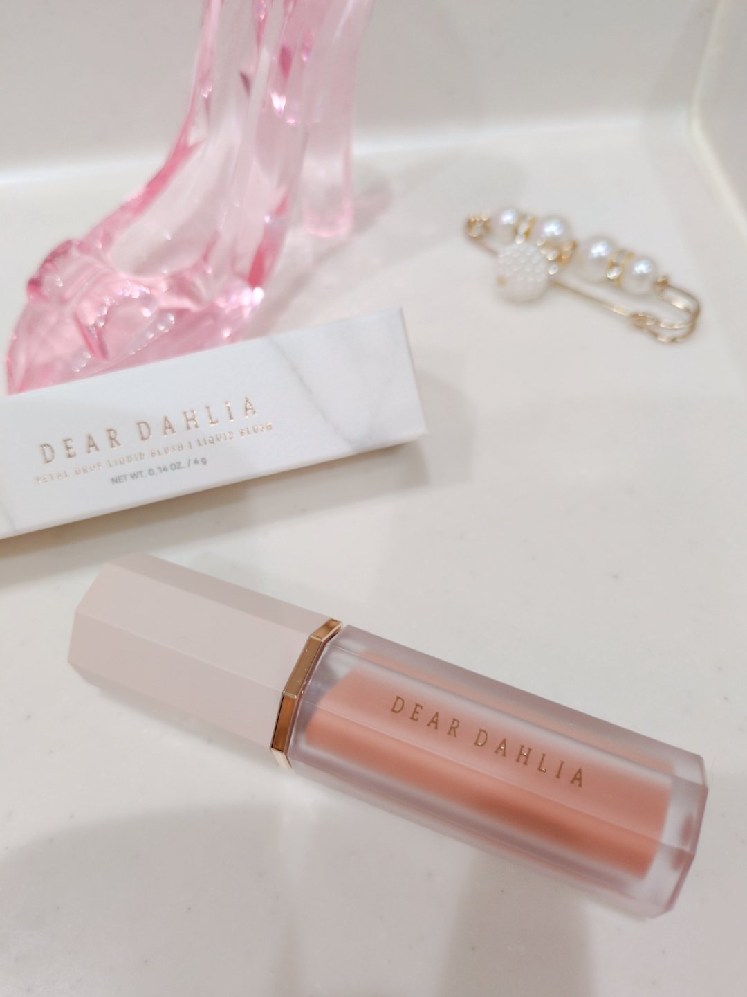 ペタルドロップリキッドブラッシャー/DEAR DAHLIA/リキッドチークを使ったクチコミ（1枚目）
