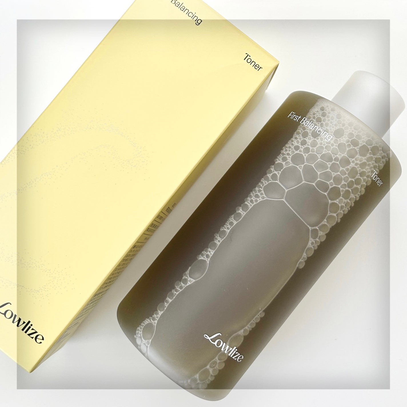 ファーストバランシングトナー/Lowlize/化粧水を使ったクチコミ(1枚目)