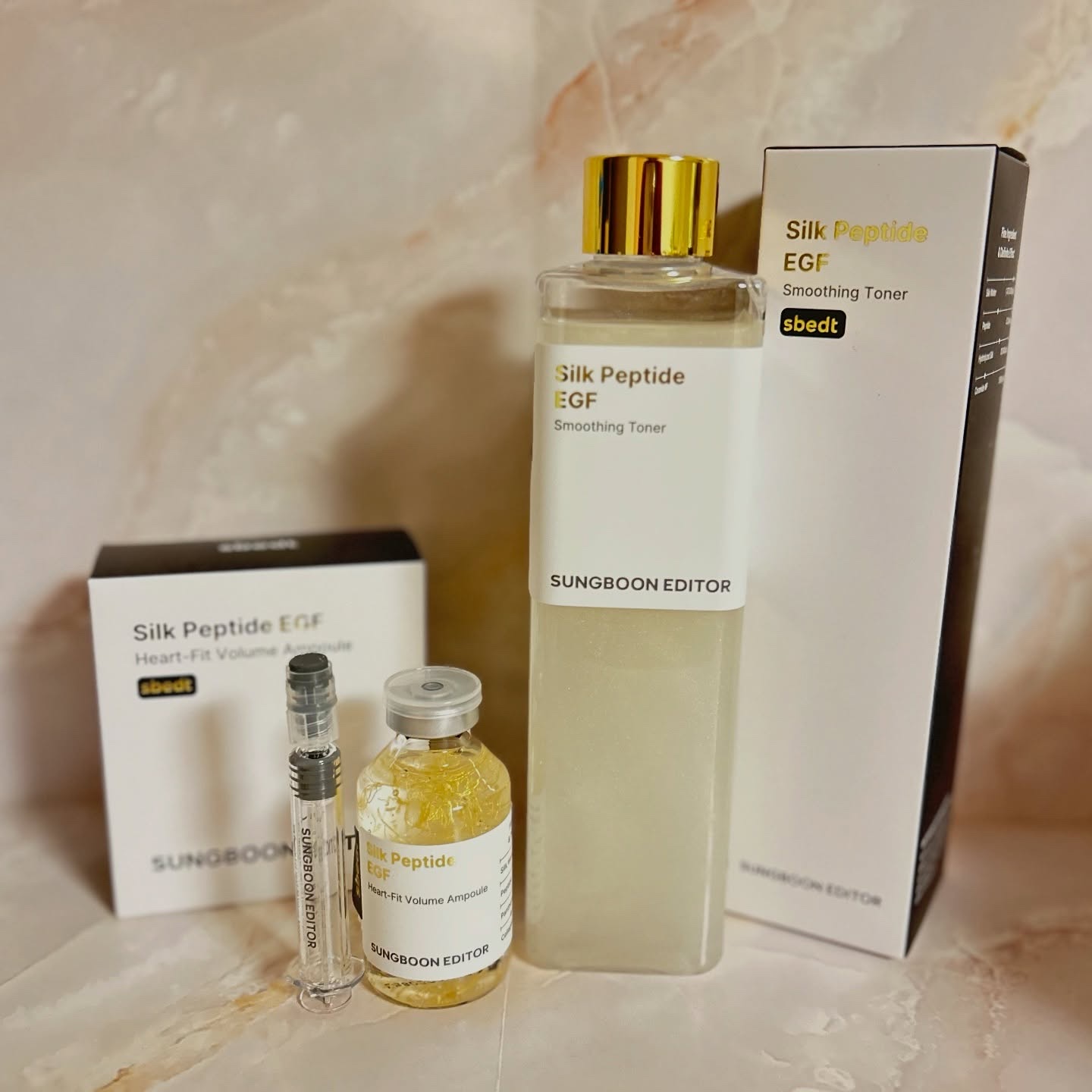 シルクペプチドインテンシブリフティングアンプル/SUNGBOON EDITOR（成分エディター）/美容液を使ったクチコミ（1枚目）
