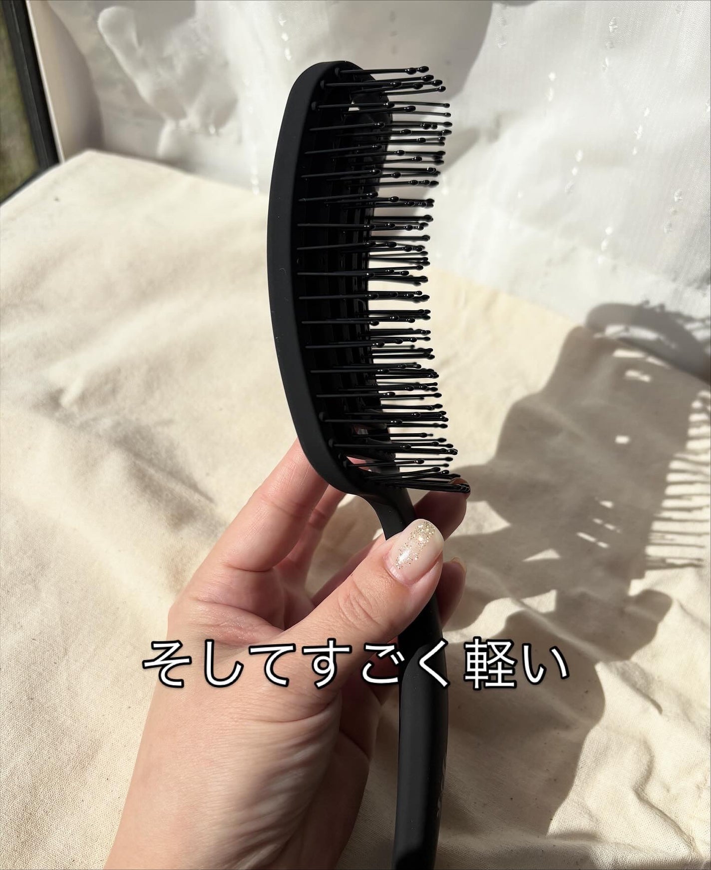 87saku ハナサク 速乾ブラシ/87saku/ヘアブラシを使ったクチコミ(3枚目)