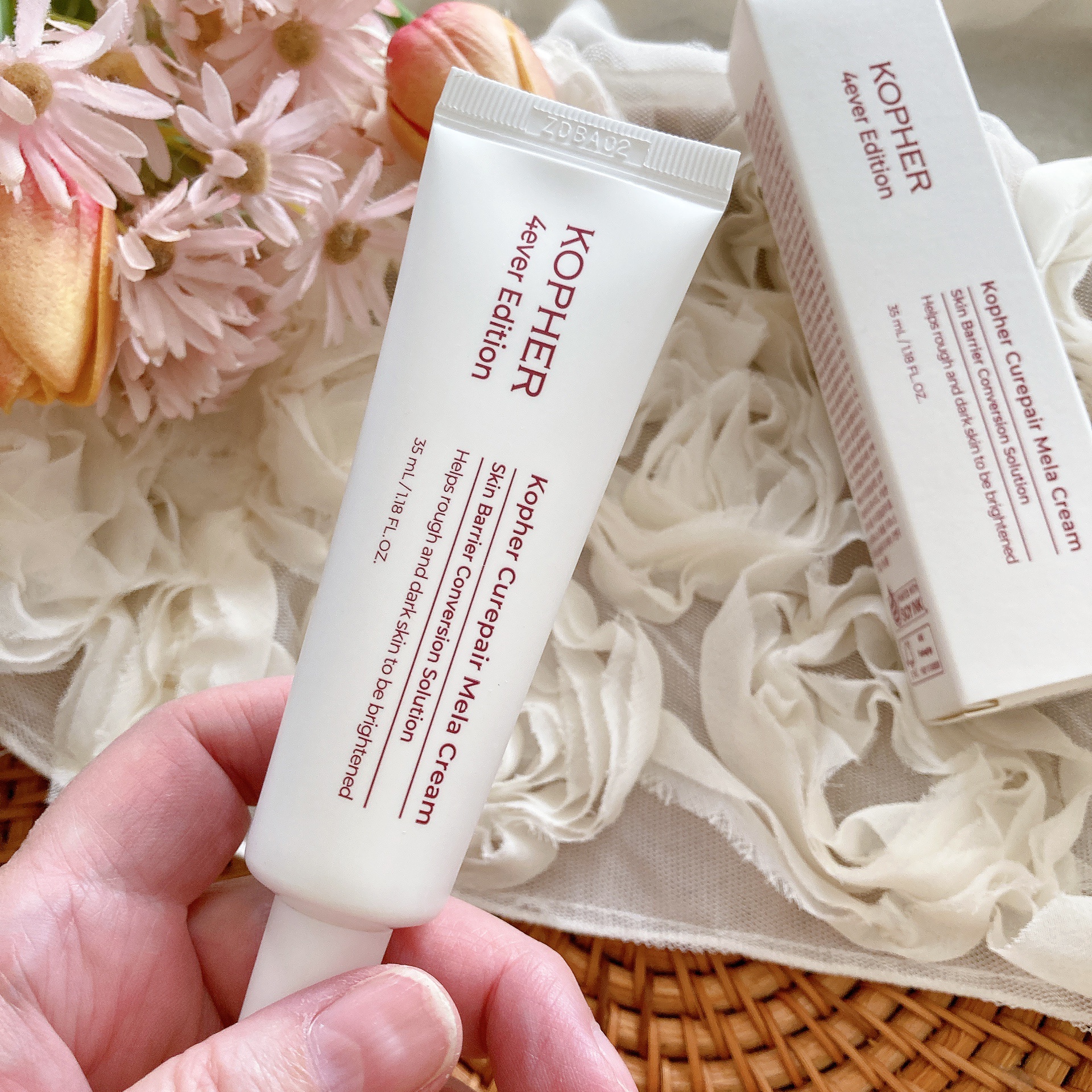 CUREPAIR MELA CREAM /KOPHER/フェイスクリームを使ったクチコミ（2枚目）