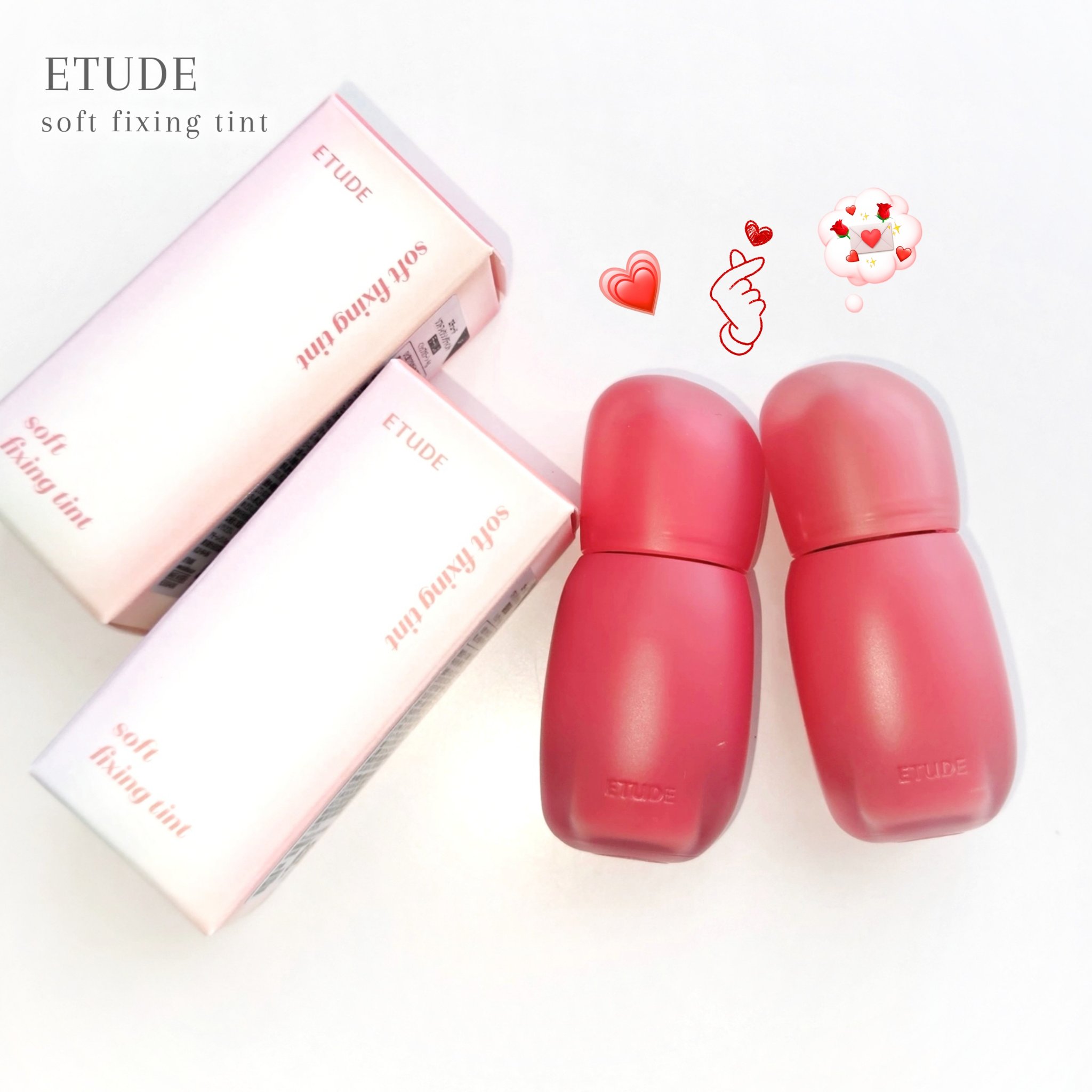 ソフトフィクシングティント/ETUDE/口紅を使ったクチコミ（2枚目）