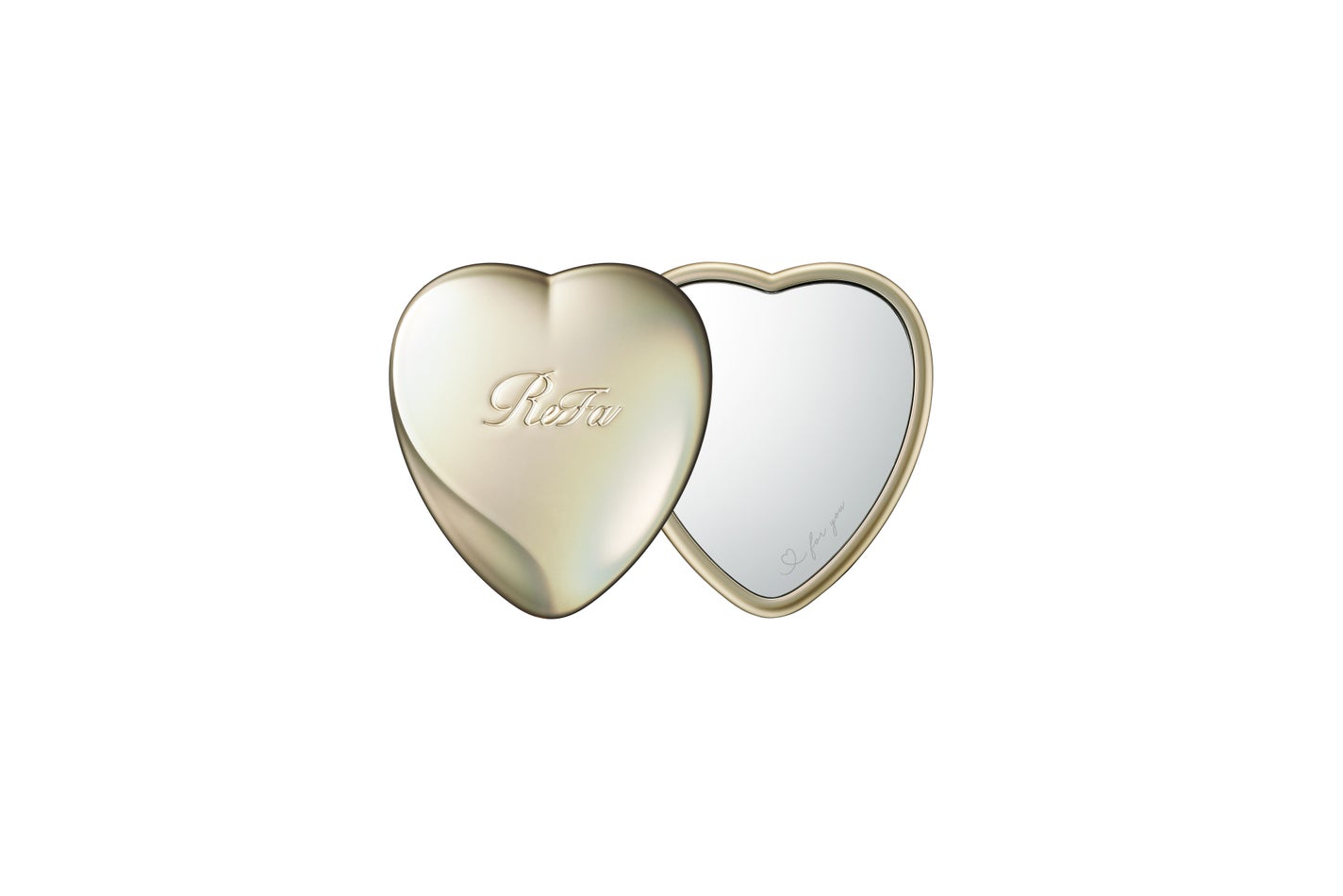 ReFa HEART MIRROR シルキーゴールド