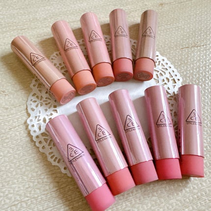 3CE グレイジーリップグロウ #39 バウンシーチェリー/3CE/リップグロスを使ったクチコミ(2枚目)