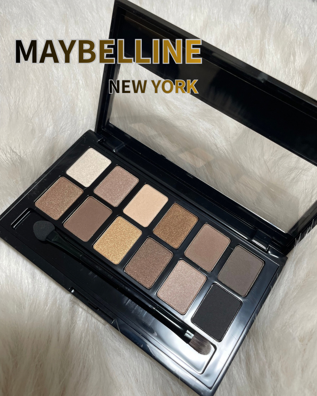 ヌードパレット/MAYBELLINE NEW YORK/アイシャドウパレットを使ったクチコミ（1枚目）