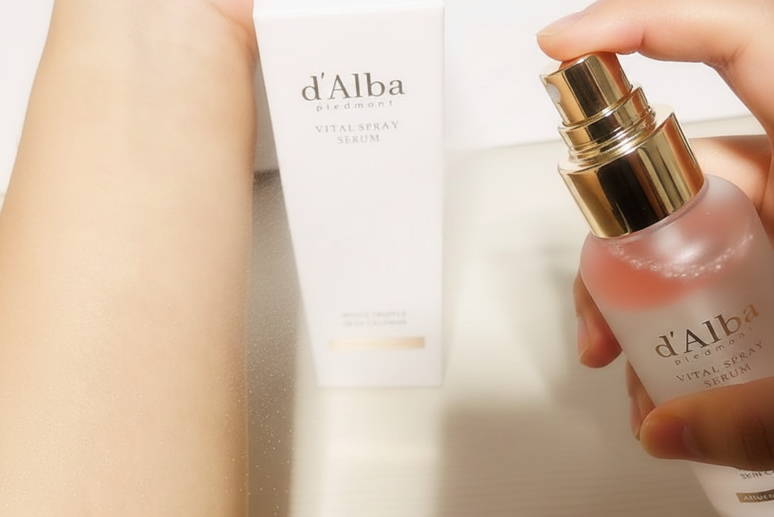 ダルバ ホワイトトリュフバイタルスプレーセラム/ダルバ/ミスト状化粧水を使ったクチコミ（2枚目）