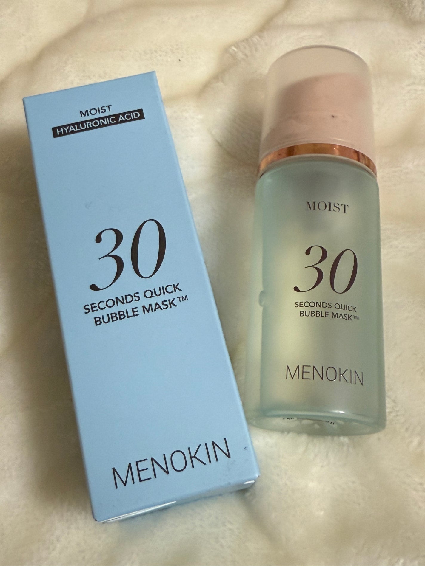30秒クイックバブルマスク95ml モイスト/MENOKIN/シートマスク・パックを使ったクチコミ(1枚目)