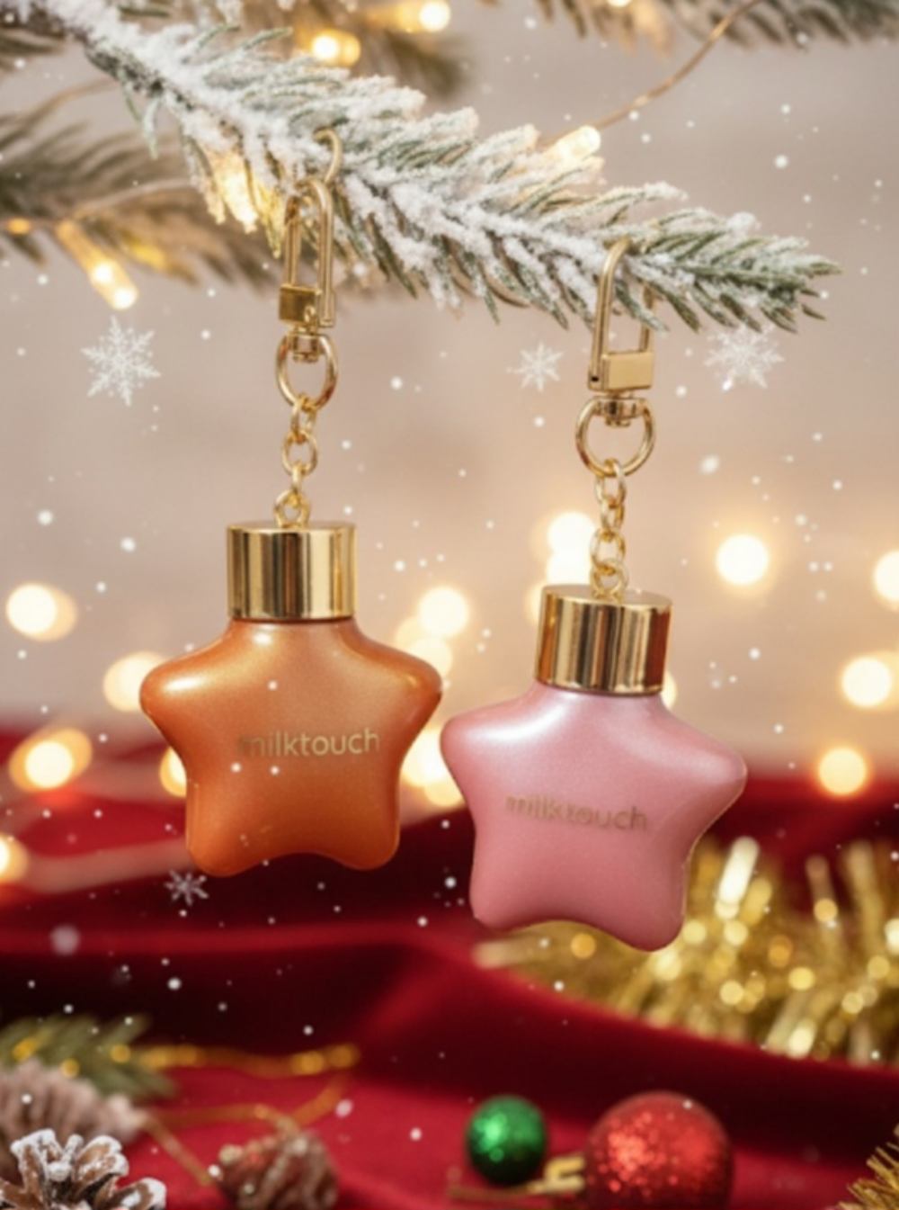 Milk Touch オーナメント プリズム シャイン パール グロスのクチコミ「milktouch
オーナメントプリズムシャインパールグロス
Hug
Dreaming

可愛.....」（3枚目）