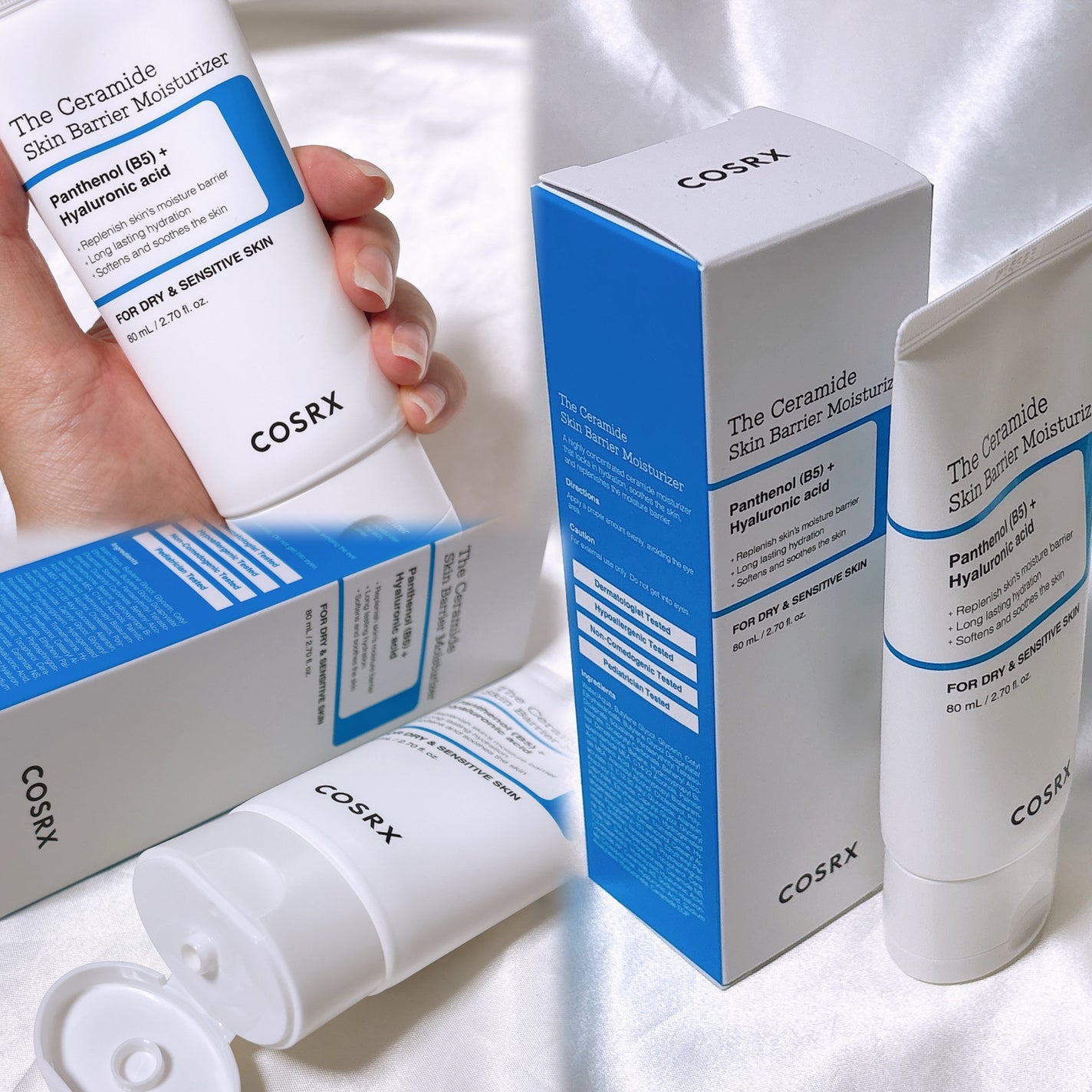 RXザ・セラミドスキンバリアモイスチャライザー/COSRX/フェイスクリームを使ったクチコミ(3枚目)