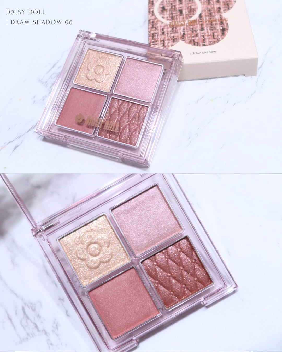 デイジードール アイ ドロー シャドウ/DAISY DOLL by MARY QUANT/アイシャドウパレットを使ったクチコミ(2枚目)