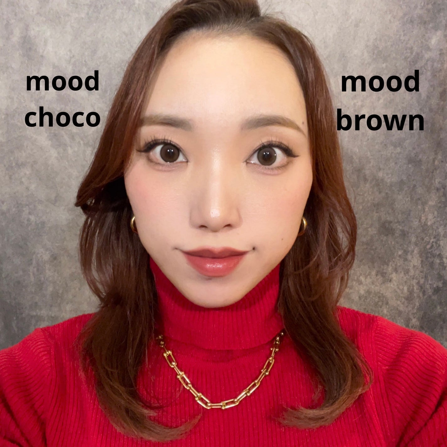 Moodnight 1Month/OLENS/カラーコンタクトレンズを使ったクチコミ(5枚目)