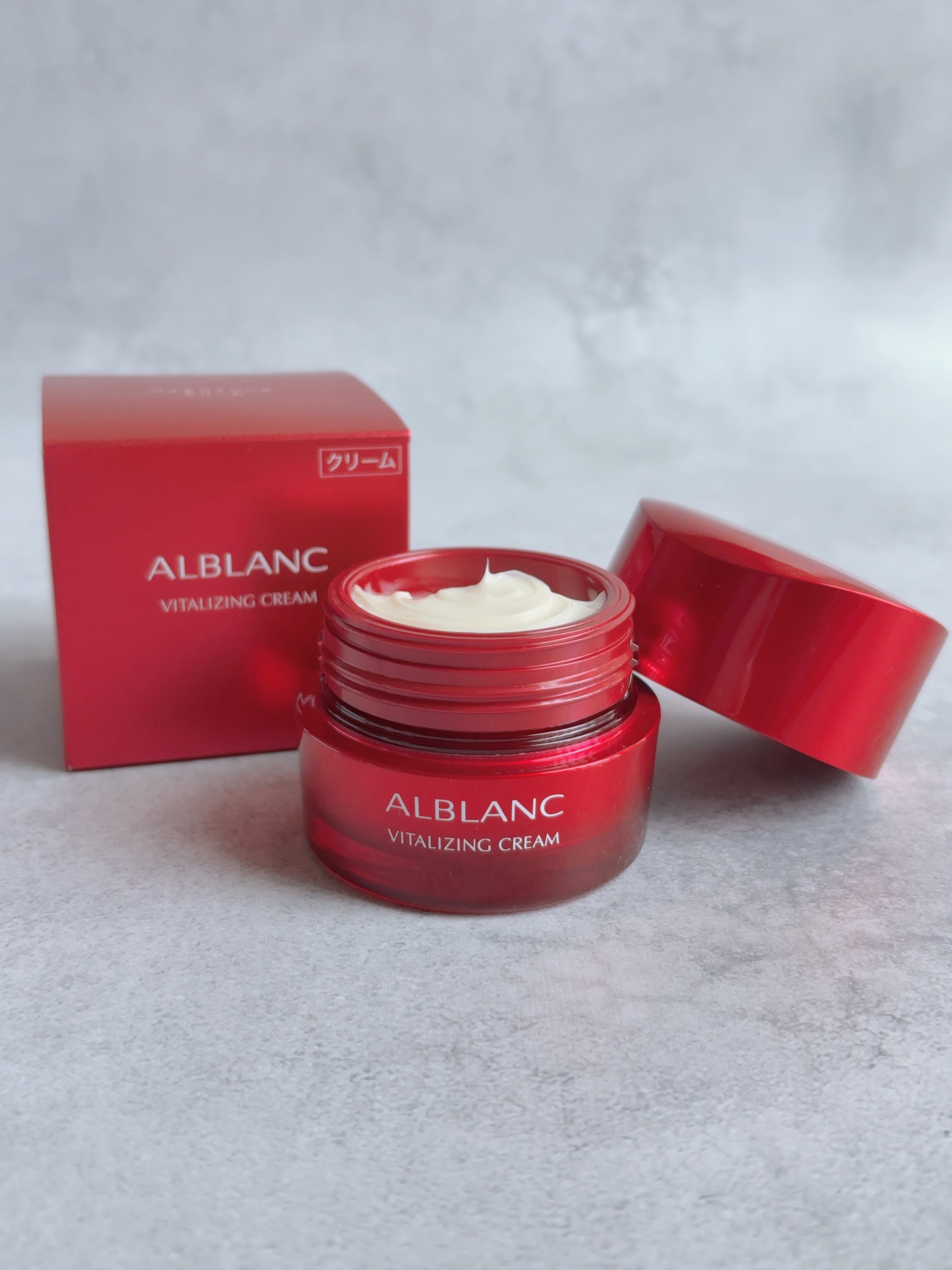 バイタライジングクリーム/ALBLANC/フェイスクリームを使ったクチコミ（1枚目）