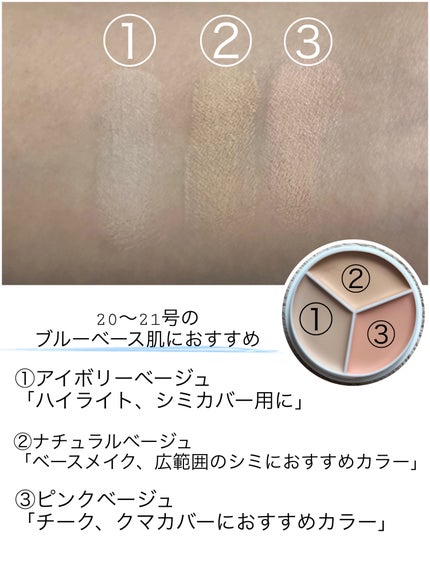 カバーアッププロコンシーラー/TFIT/パレットコンシーラーを使ったクチコミ(2枚目)