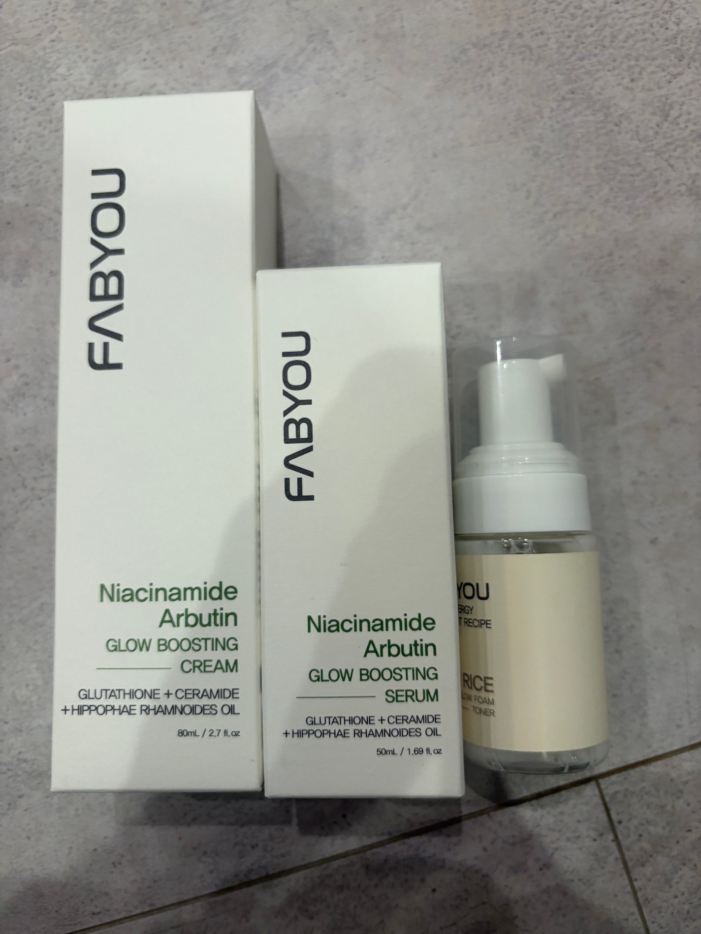 Niacinimide Arbutin Glow Boosting Serum/FABYOU/美容液を使ったクチコミ(1枚目)