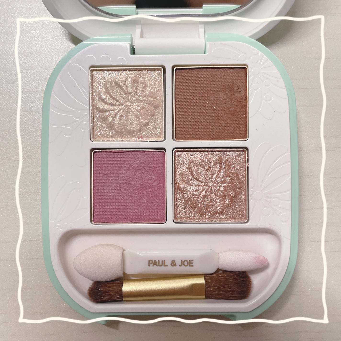 ポール & ジョー アイデザイン パレット/PAUL & JOE BEAUTE/アイシャドウパレットを使ったクチコミ(1枚目)