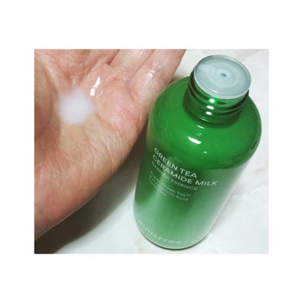 グリーンティー セラミド ミルク エッセンストナー/innisfree/化粧水を使ったクチコミ(2枚目)