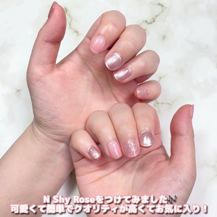 セミキュアジェルネイル(ハンド)/ohora/ネイルシールを使ったクチコミ(6枚目)