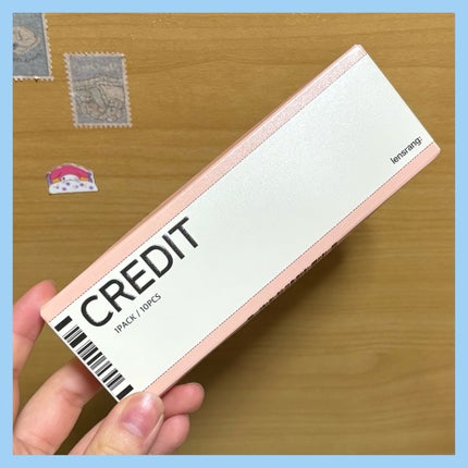 CREDIT/LensRang/ワンデー(1DAY)カラコンを使ったクチコミ(3枚目)