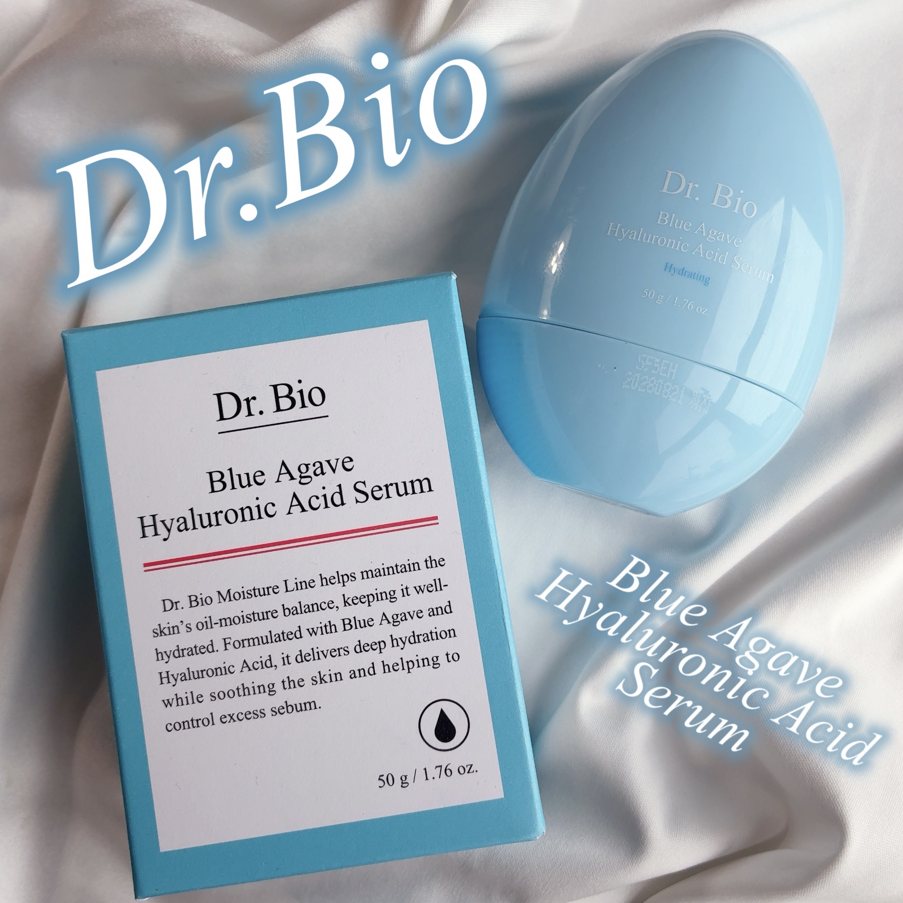 ブルーアガベヒアルロン酸セラム/Dr.Bio/美容液を使ったクチコミ（1枚目）