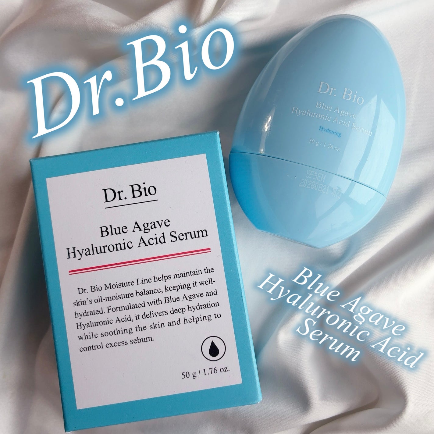 ブルーアガベヒアルロン酸セラム/Dr.Bio/美容液を使ったクチコミ(1枚目)