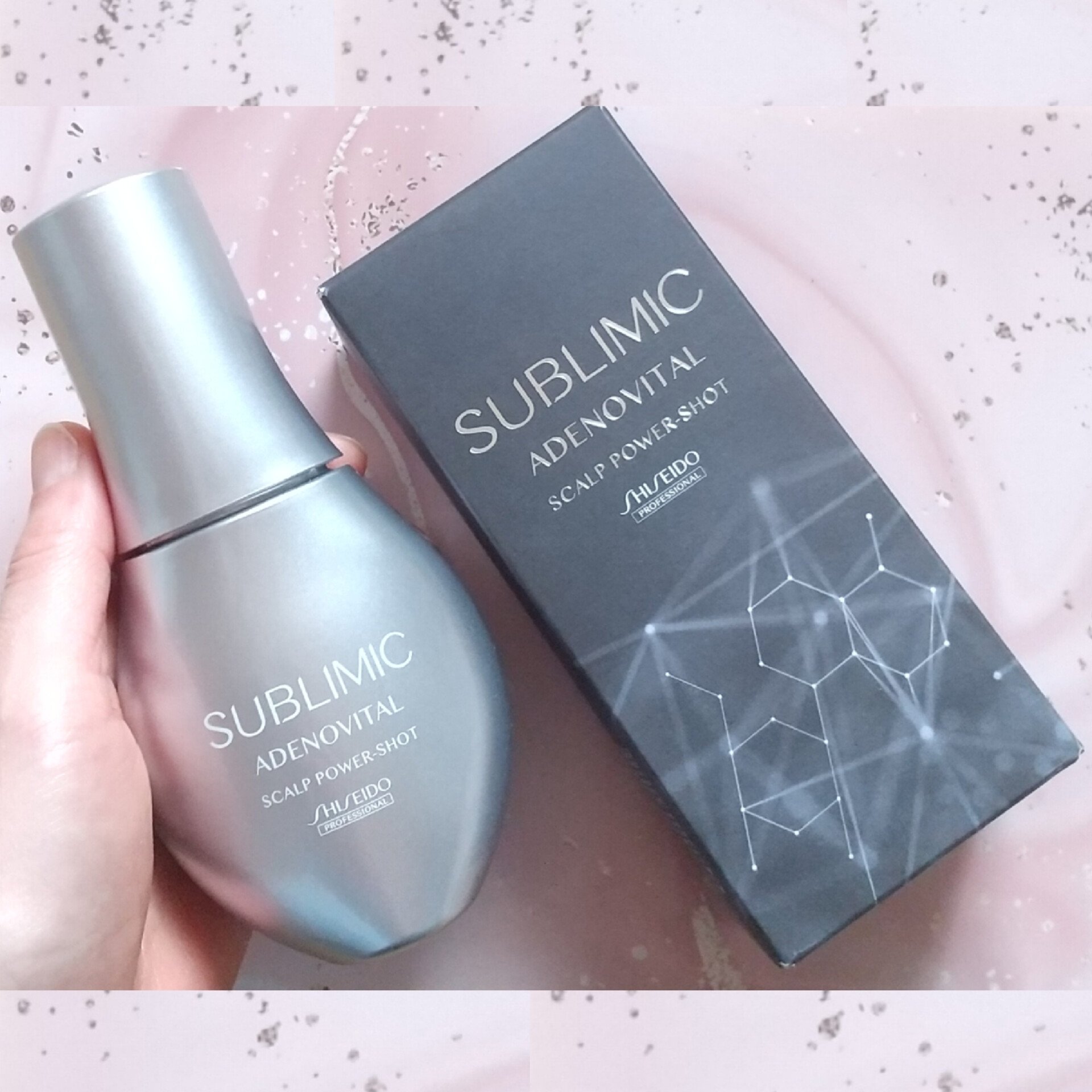 ボリュームやハリ・コシのない髪向けの
ヘアケアをお試しさせていただきました✨
➡️今回紹介する商品はこちら

🍀商品名
サブリミック 
アデノバイタル スカルプ パワーショット

🍀商品の特徴
薄毛や抜け毛にお悩みの方、 ハリ・コシ
や