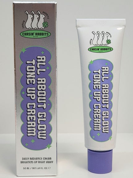 オールアバウトグロウトーンアップクリーム/CHASIN'RABBITS/化粧下地を使ったクチコミ(1枚目)