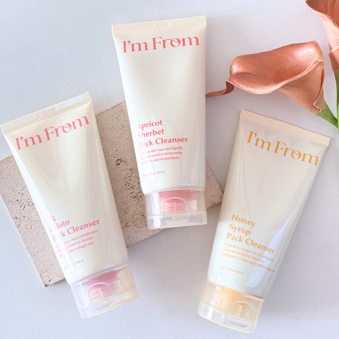 フィグジェラートパッククレンザー/I'm from/洗顔フォームを使ったクチコミ（1枚目）