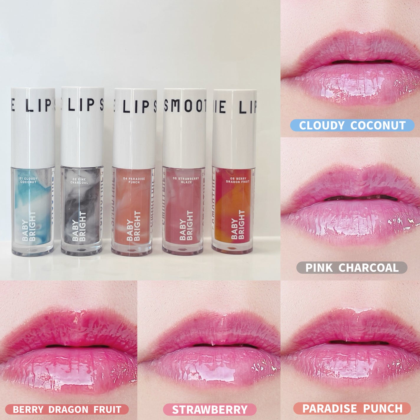BabyBright ヘルシースムージーリップ/BabyBright/リップグロスを使ったクチコミ(7枚目)